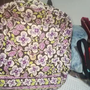Vera Bradley | Bags | Vera Bradley Guc Plum Petals Quilted  display picture 1